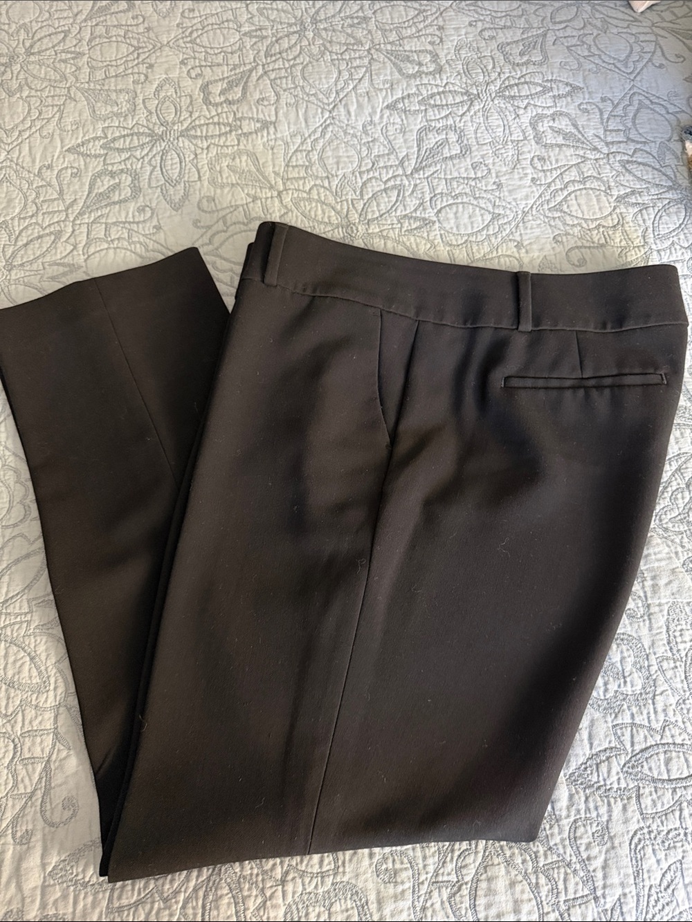 PREOWNED LOFT Black Wonen’s Dress Pants - Tailored Straight